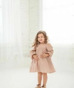 Mabel & Honey Maple Gauze Dress
