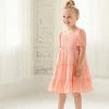Mabel & Honey Amare Cotton Eyelet Dress Girls