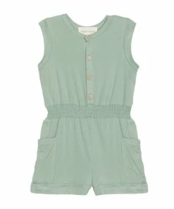 Mabel & Honey Sydney Sage Romper