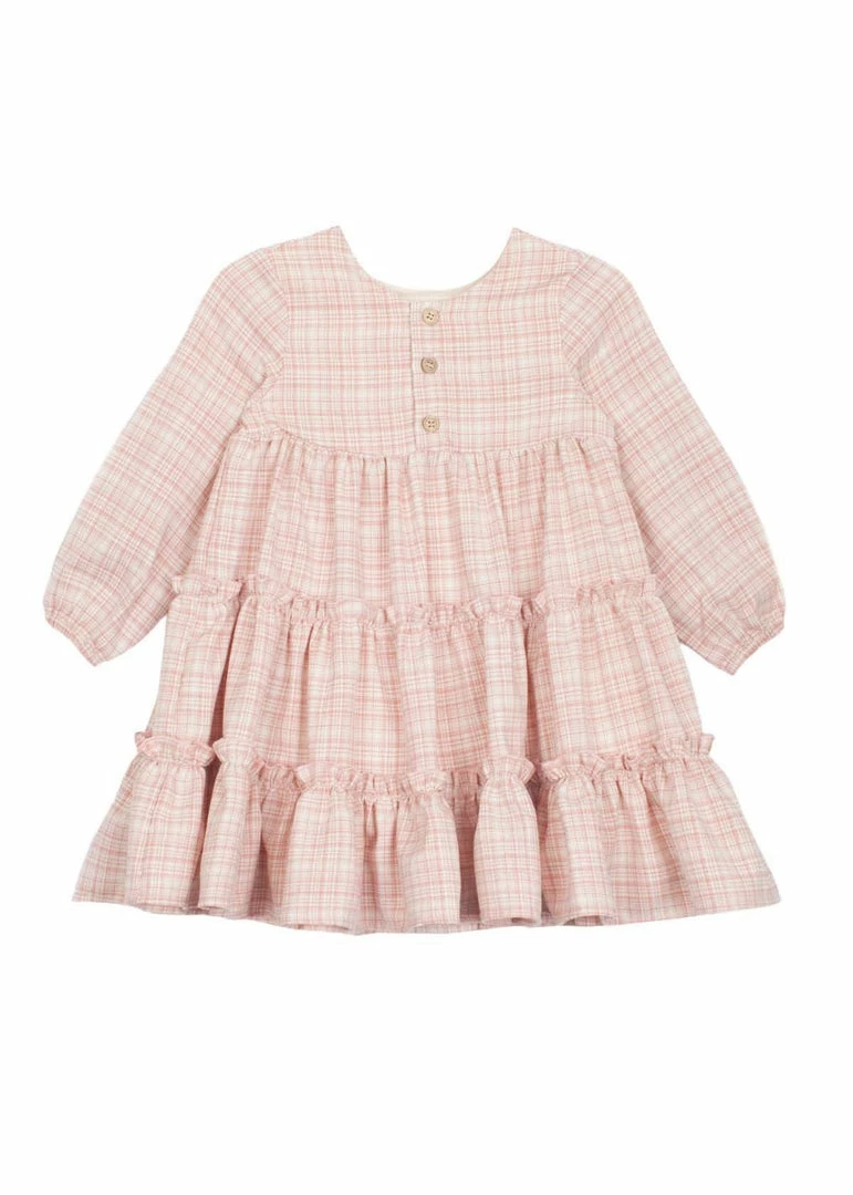 Flash Sale โ๏ธ Girls Mabel & Honey Juniper Pink Woven ๐ Dress ๐ 4 Girls Mabel & Honey Juniper Pink Woven Dress