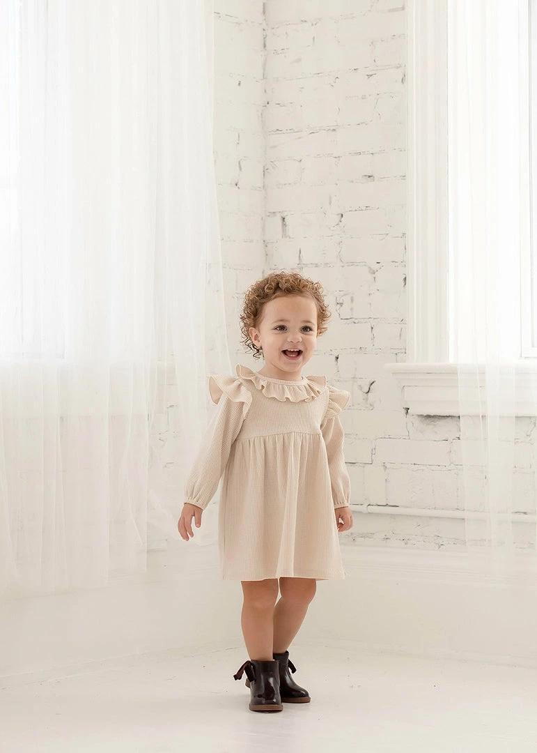 Buy π Mabel & Honey Ivory Woodland Knit π Dress π§ Girls π€© 3 Mabel & Honey Ivory Woodland Knit Dress Girls