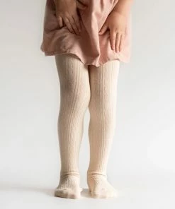 Little Stockings Company Girls Little Stockings Cable Knit Tights