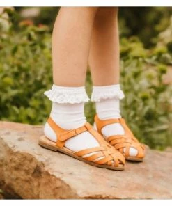 Little Stockings Company Girls Little Stockings Co 3 Pack Midi Lace Sock